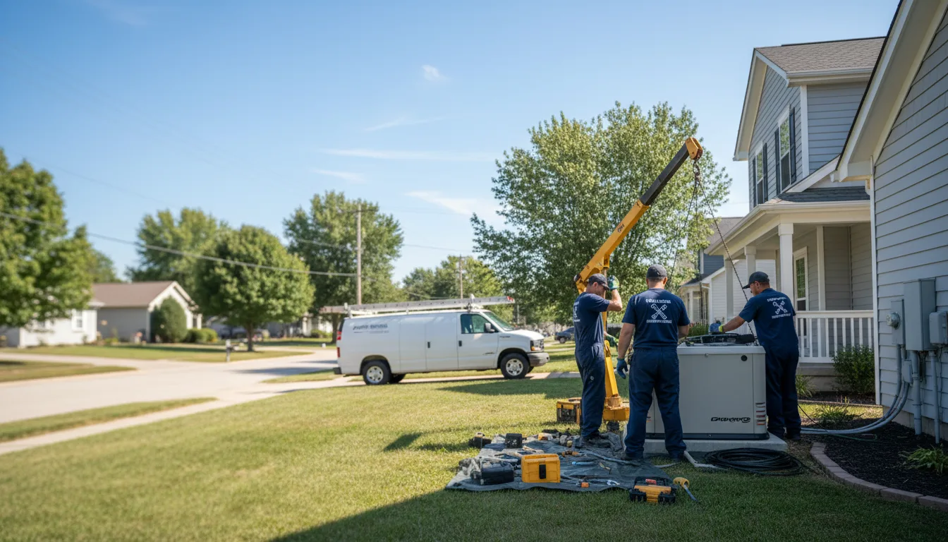 Generator Installation in Houston, OH near me